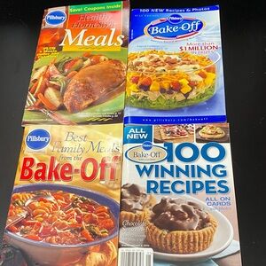 Pillsbury magazine cookbooks set of four Recipe Book Collection